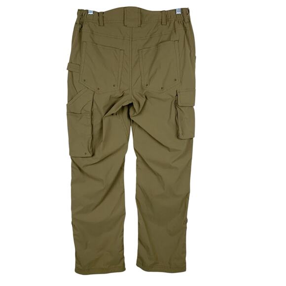 Duluth Cargo Pants Double Knee Pockets Brown Hiking Work Outdoor Women's 6 - Picture 4 of 9